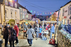 Christmas street market