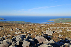View from the summit of Carningli